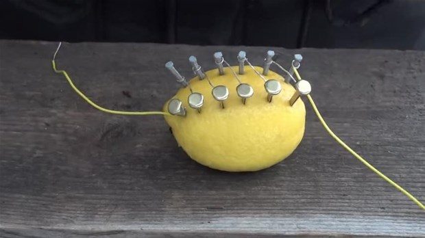 Limonla ateş yaktı
