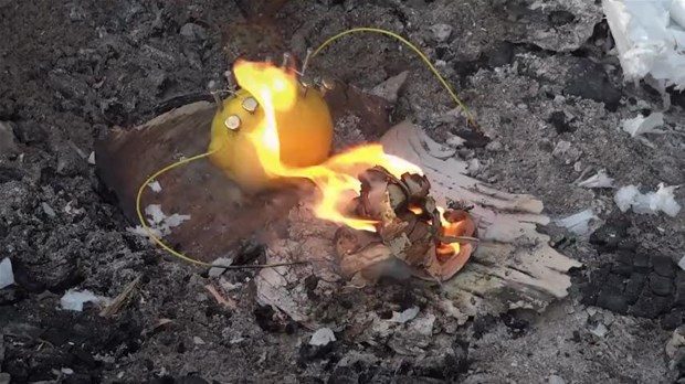 Limonla ateş yaktı
