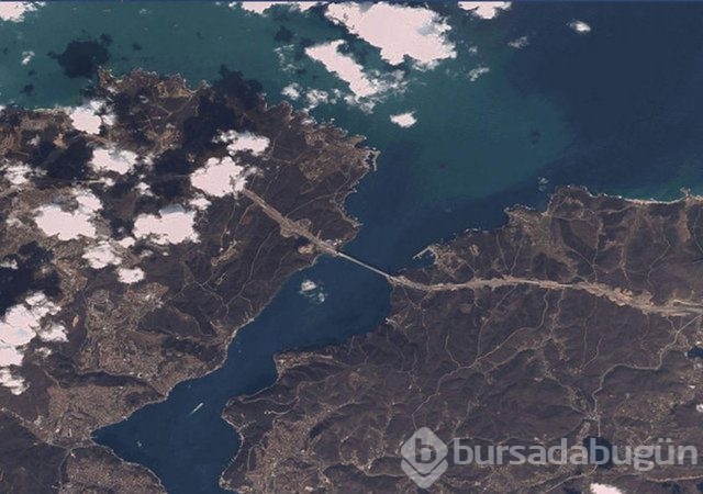 3. Köprü uzaydan böyle görüntülendi