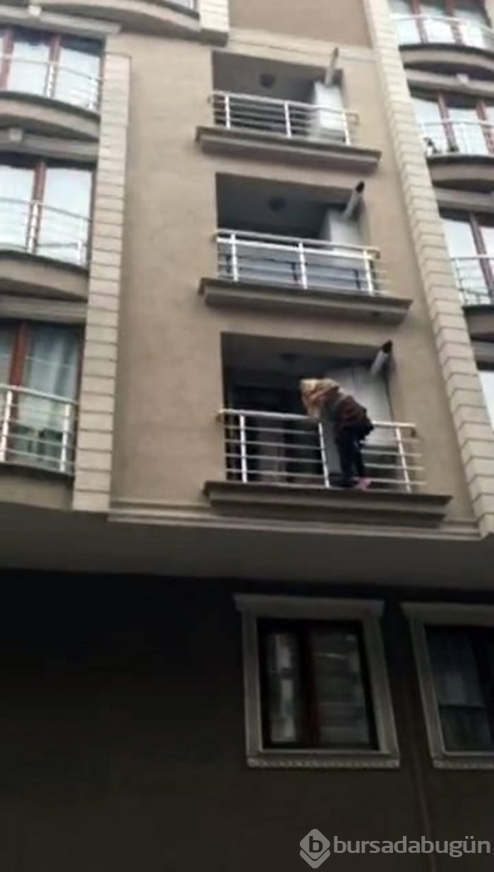 ''Kocam beni öldürecek'' deyip balkona koştu

