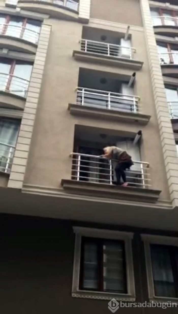 ''Kocam beni öldürecek'' deyip balkona koştu
