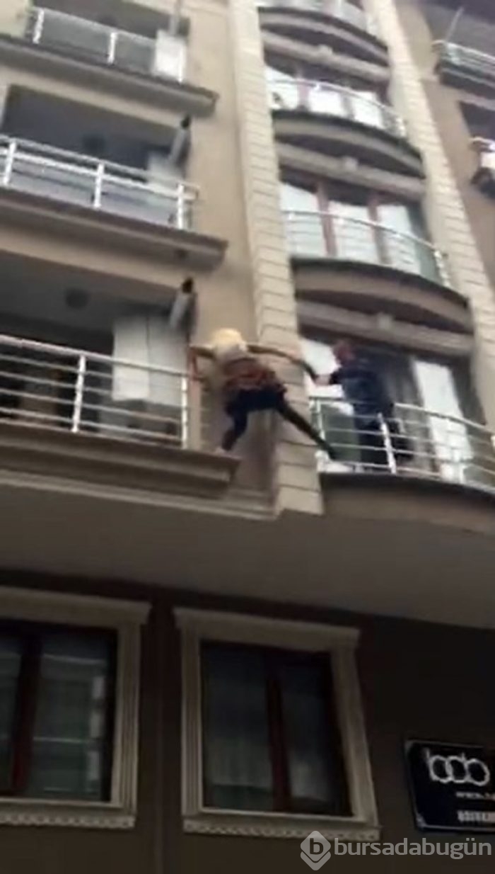 ''Kocam beni öldürecek'' deyip balkona koştu
