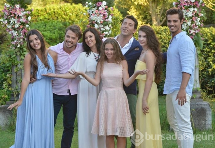 Güneşin Kızları'na veda pozu