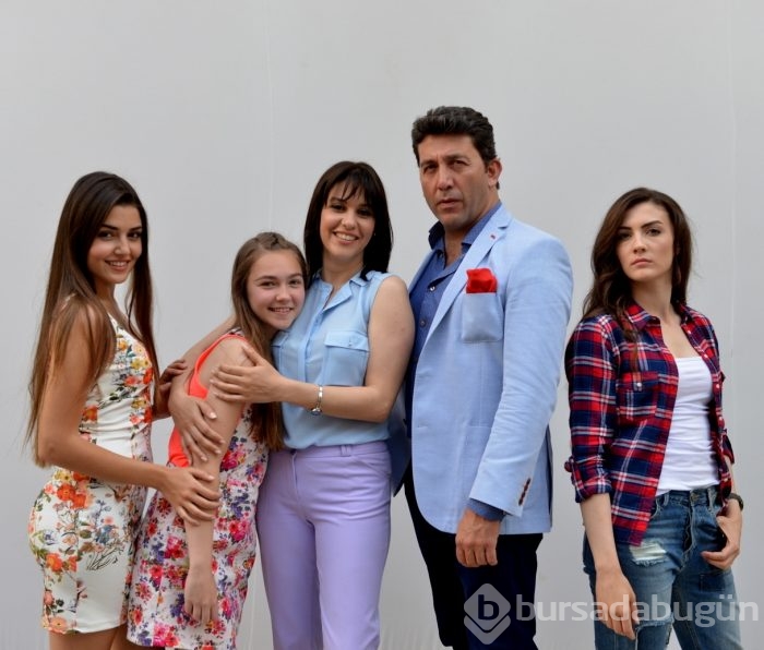 Güneşin Kızları'na veda pozu