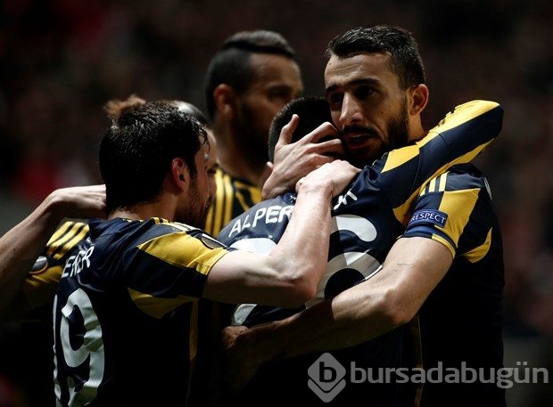 Braga-Fenerbahçe karşılaşmasından kareler
