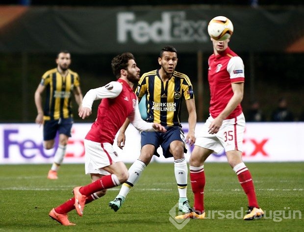 Braga-Fenerbahçe karşılaşmasından kareler
