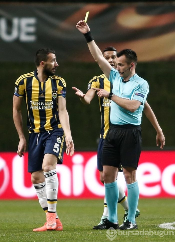 Braga-Fenerbahçe karşılaşmasından kareler
