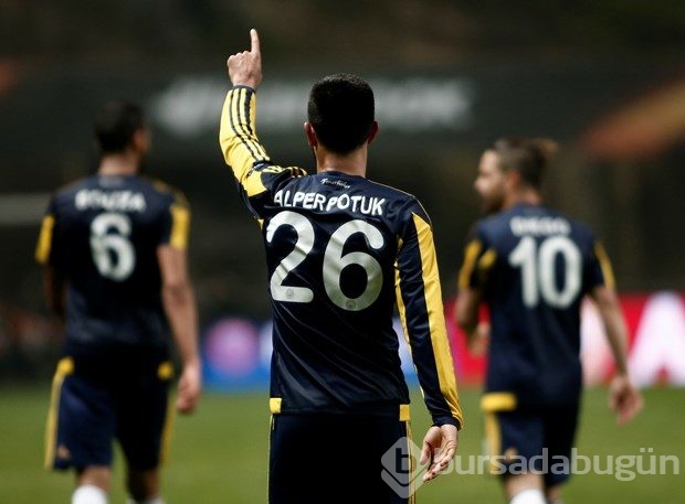 Braga-Fenerbahçe karşılaşmasından kareler
