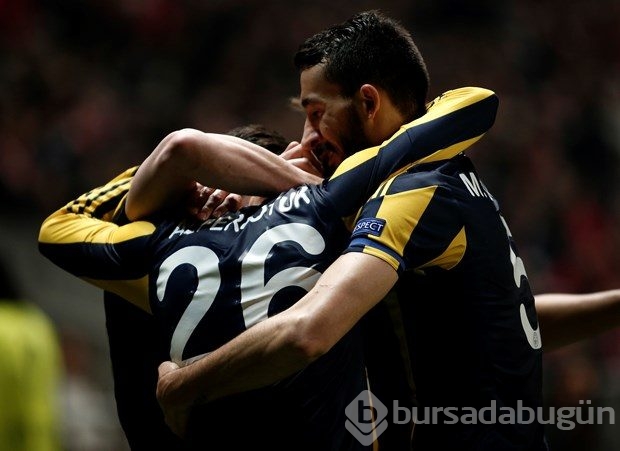 Braga-Fenerbahçe karşılaşmasından kareler
