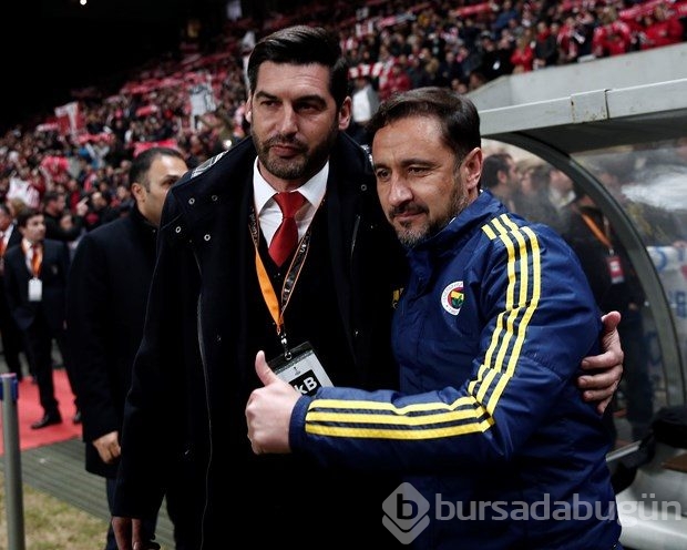 Braga-Fenerbahçe karşılaşmasından kareler
