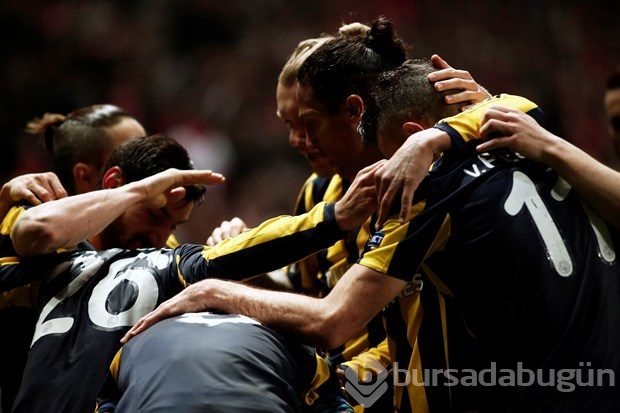 Braga-Fenerbahçe karşılaşmasından kareler

