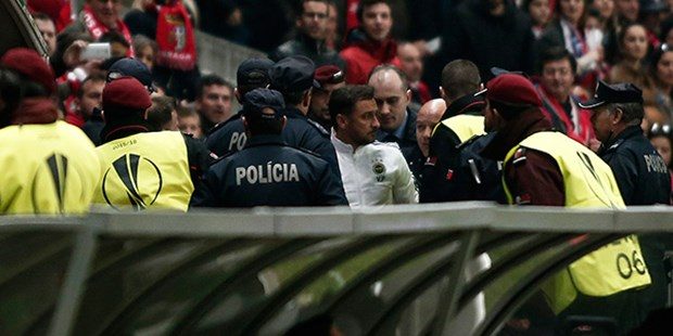 Braga-Fenerbahçe karşılaşmasından kareler
