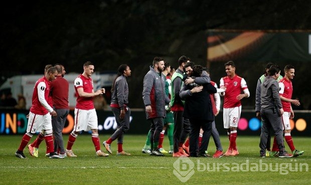 Braga-Fenerbahçe karşılaşmasından kareler
