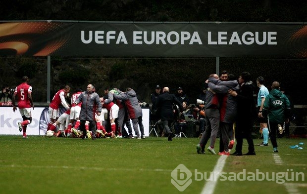 Braga-Fenerbahçe karşılaşmasından kareler
