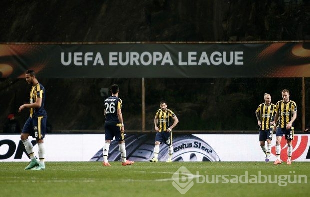 Braga-Fenerbahçe karşılaşmasından kareler
