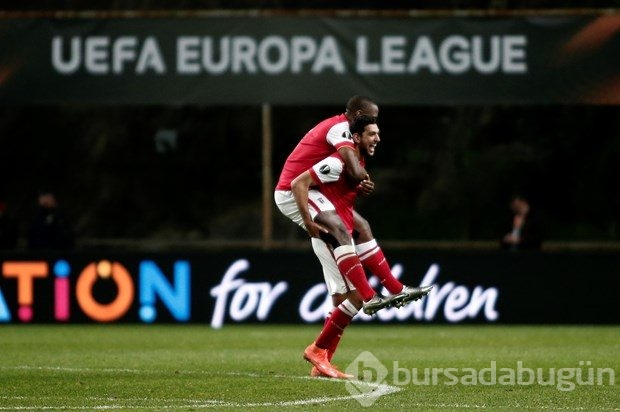 Braga-Fenerbahçe karşılaşmasından kareler
