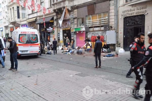 İstiklal Caddesi'nde terör saldırısı!