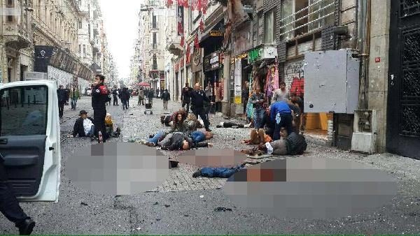İstiklal Caddesi'nde terör saldırısı!