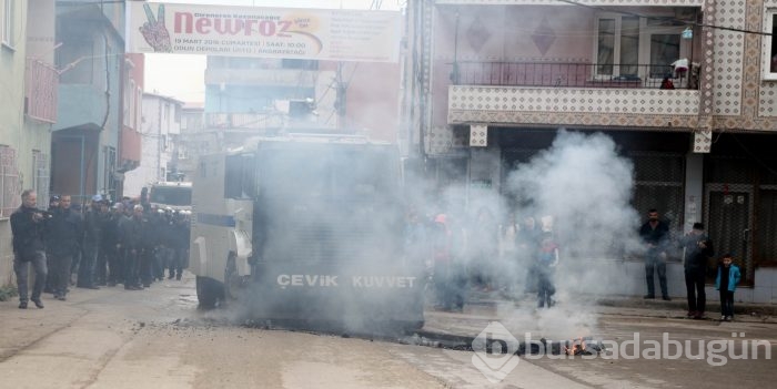 Bursa'da olaylı nevruz!