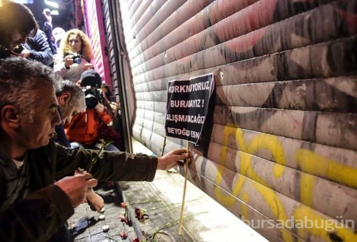 Beyoğlu esnafı: "Korkmuyoruz, buradayız, alışmayacağız"