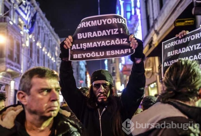 Beyoğlu esnafı: "Korkmuyoruz, buradayız, alışmayacağız"
