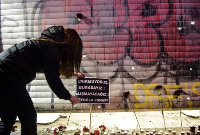 Beyoğlu esnafı: "Korkmuyoruz, buradayız, alışmayacağız"