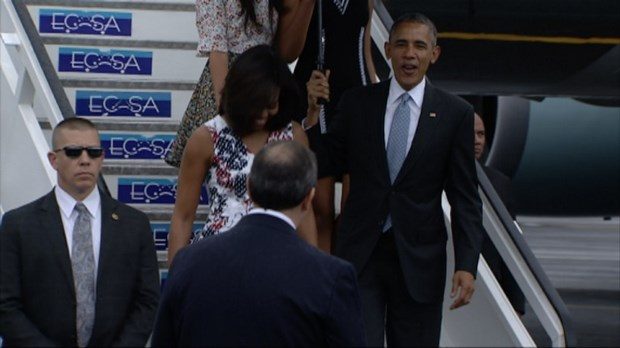 Obama'nın tarihi Küba ziyaretinde insan hakları protestosu