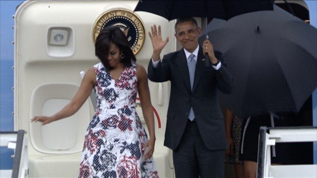 Obama'nın tarihi Küba ziyaretinde insan hakları protestosu