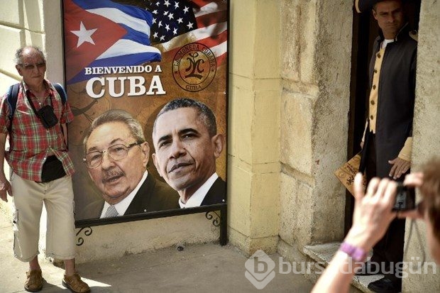 Obama'nın tarihi Küba ziyaretinde insan hakları protestosu