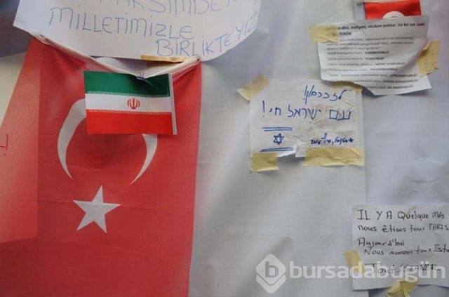 Patlama yerine bırakılan mektuplar