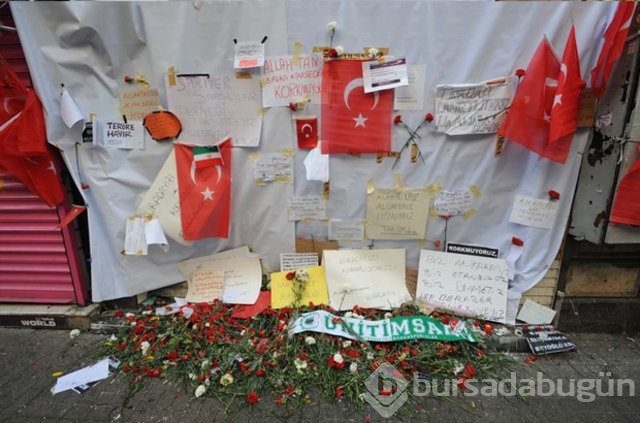 Patlama yerine bırakılan mektuplar