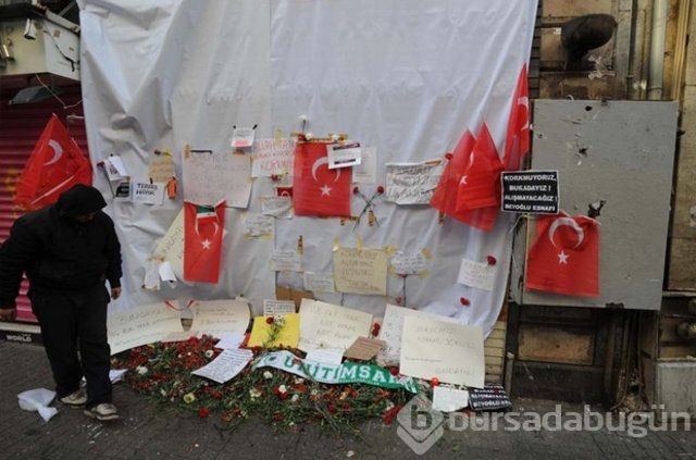 Patlama yerine bırakılan mektuplar
