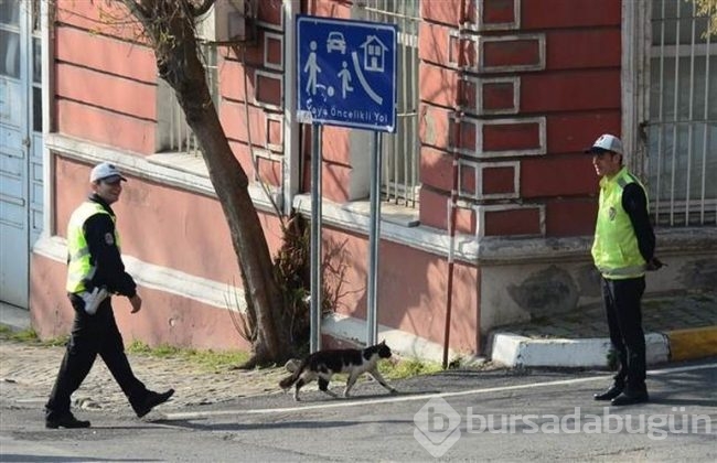 Cumhurbaşkanı konvoyuna sürpriz