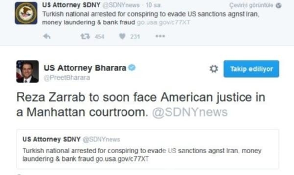 Rıza Sarraf'ı tutuklayan ABD'li savcı Preet Bharara kim?