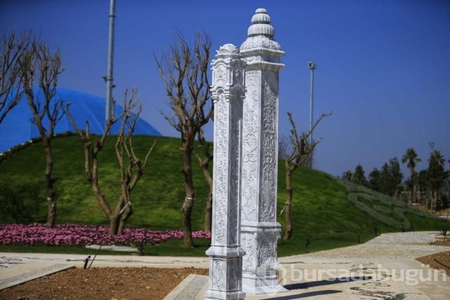 Antalya'da 'Osmanlı Bahçesi'