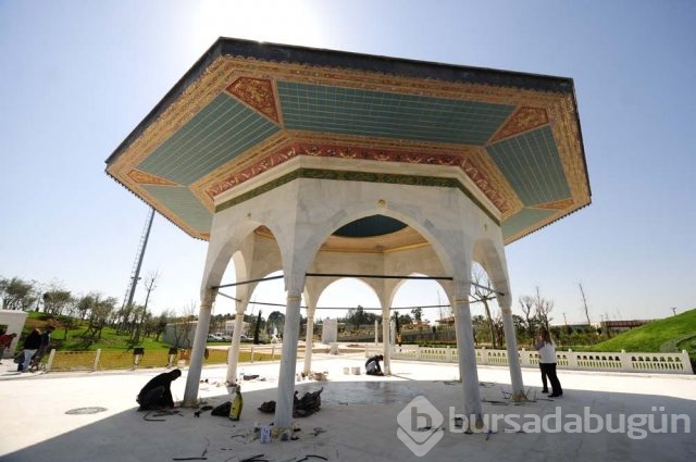 Antalya'da 'Osmanlı Bahçesi'