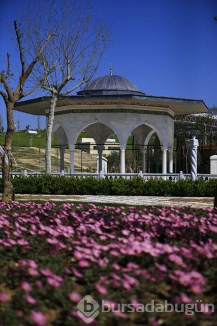 Antalya'da 'Osmanlı Bahçesi'
