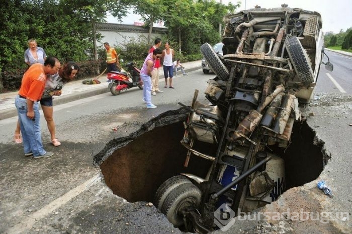 Dünyanın en acayip trafik kazaları