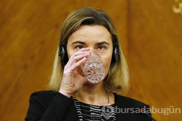 Avrupa'nın en üst yetkilisi Mogherini gözyaşlarını tutamadı