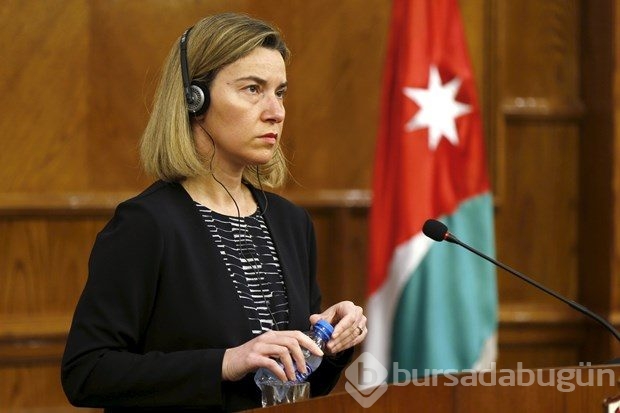 Avrupa'nın en üst yetkilisi Mogherini gözyaşlarını tutamadı