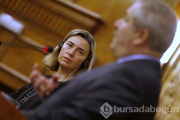 Avrupa'nın en üst yetkilisi Mogherini gözyaşlarını tutamadı