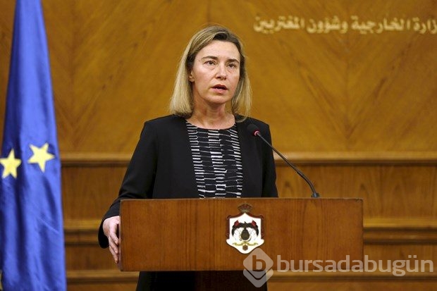 Avrupa'nın en üst yetkilisi Mogherini gözyaşlarını tutamadı