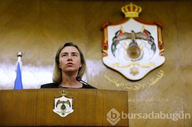Avrupa'nın en üst yetkilisi Mogherini gözyaşlarını tutamadı