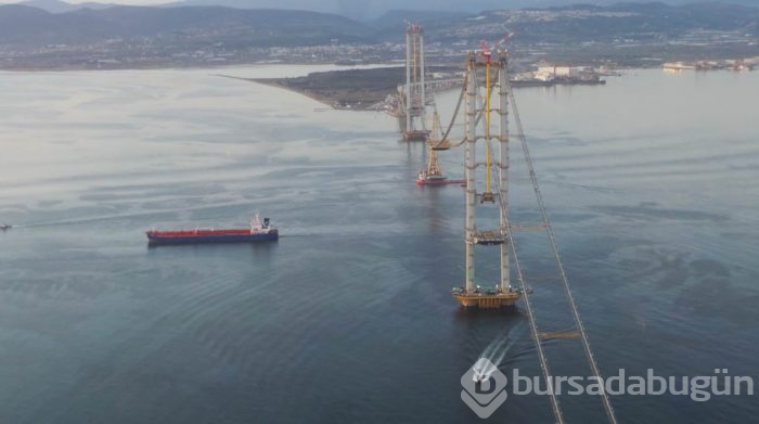 İzmit Körfezi Asma Köprüsü'nde sona doğru