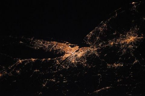 Astronot gözünden dünya