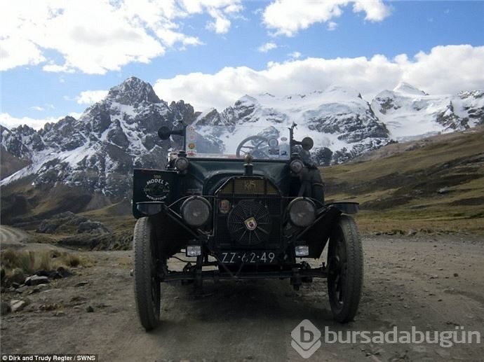 100 yıllık arabayla dünya turu