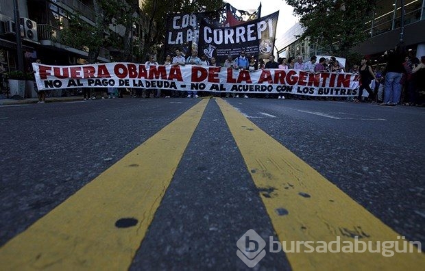 Arjantin'de Obama protestosu
