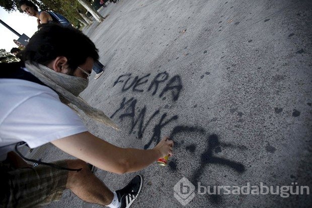Arjantin'de Obama protestosu
