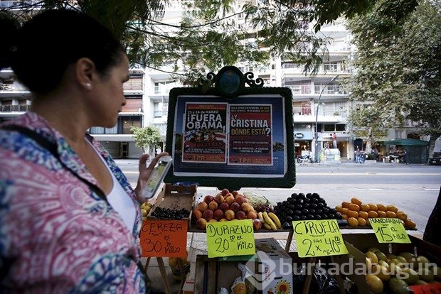 Arjantin'de Obama protestosu
