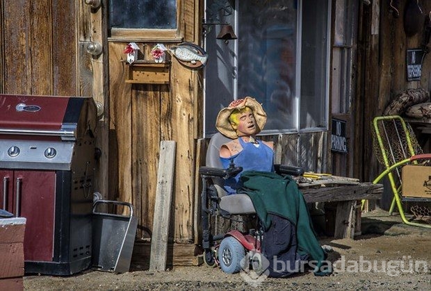 Dağların eteğinde bir "hayalet kasaba''
